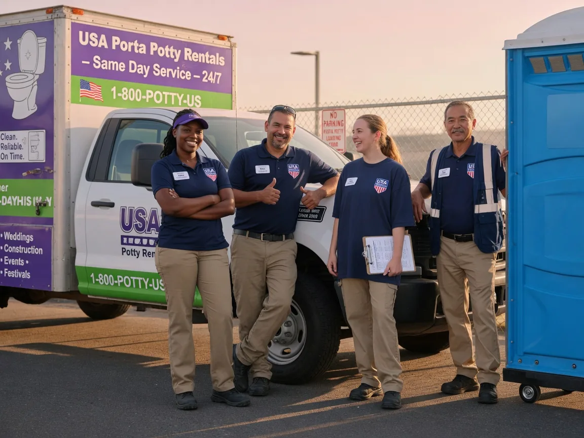 Porta Potty Rental company in Monee, IL